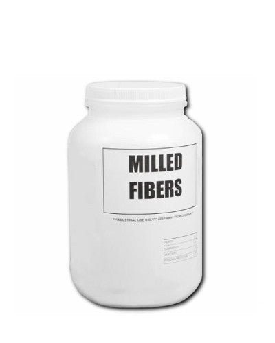 Milled Fiberglass powder a wide mouth plastic jug Fiberglass filler, Milled Fibers