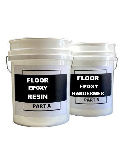 20 minute flooring epoxy resin 2 plastic buckets